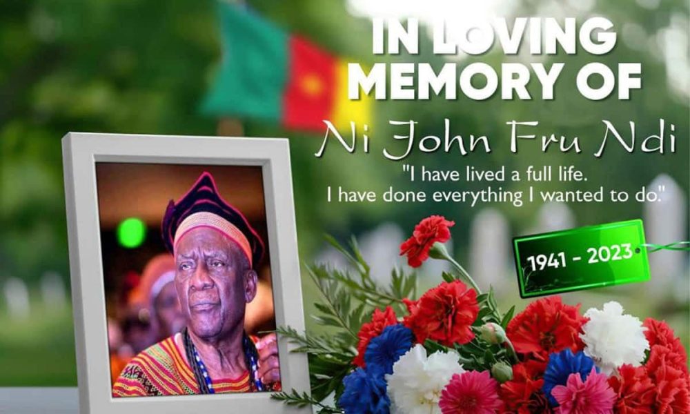 les valeurs inébranlables de Ni John Fru Ndi restent la lumière qui guide notre parti