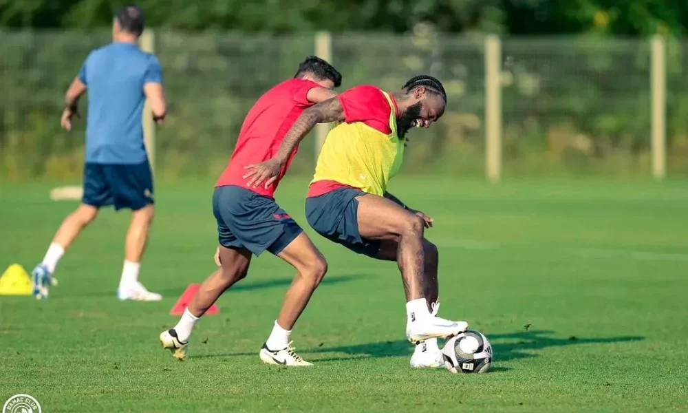 Georges Nkoudou a repris les entraînements