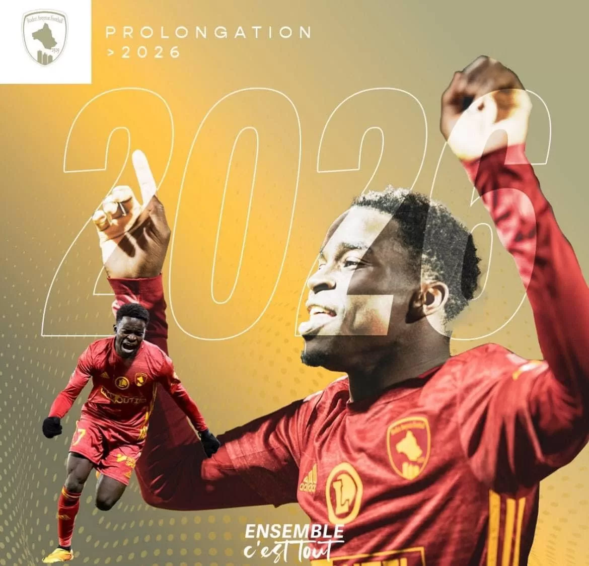 Mercato : Wilitty Younoussa prolonge jusqu’en 2026 à Rodez Mercato : Wilitty Younoussa prolonge jusqu’en 2026 à Rodez