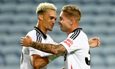 VIDÉO : Emile Smith Rowe dédie son premier but de Fulham au duo des Super Eagles