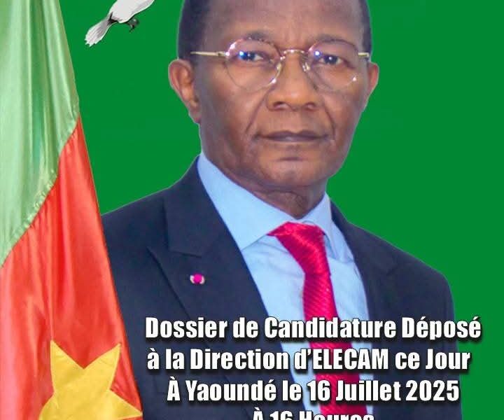 Jean Blaise Gwet : Le Tournant Historique que le Cameroun Attendait a déposé sa candidature 