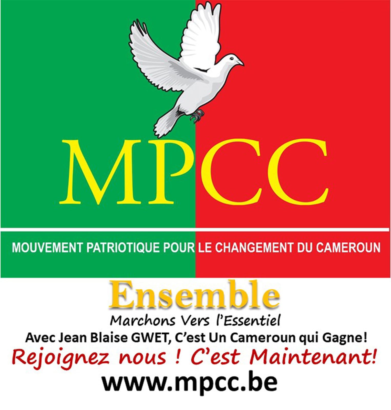 Ensemble avec le Président Jean Blaise Gwet pour un Cameroun juste et équitable »