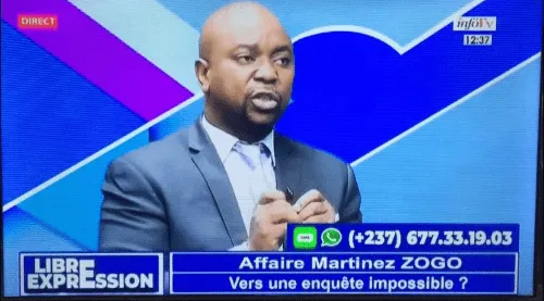 « Je ne vais pas m’aligner », Bleriot Nyemeck refuse de se taire malgré les menaces de mort