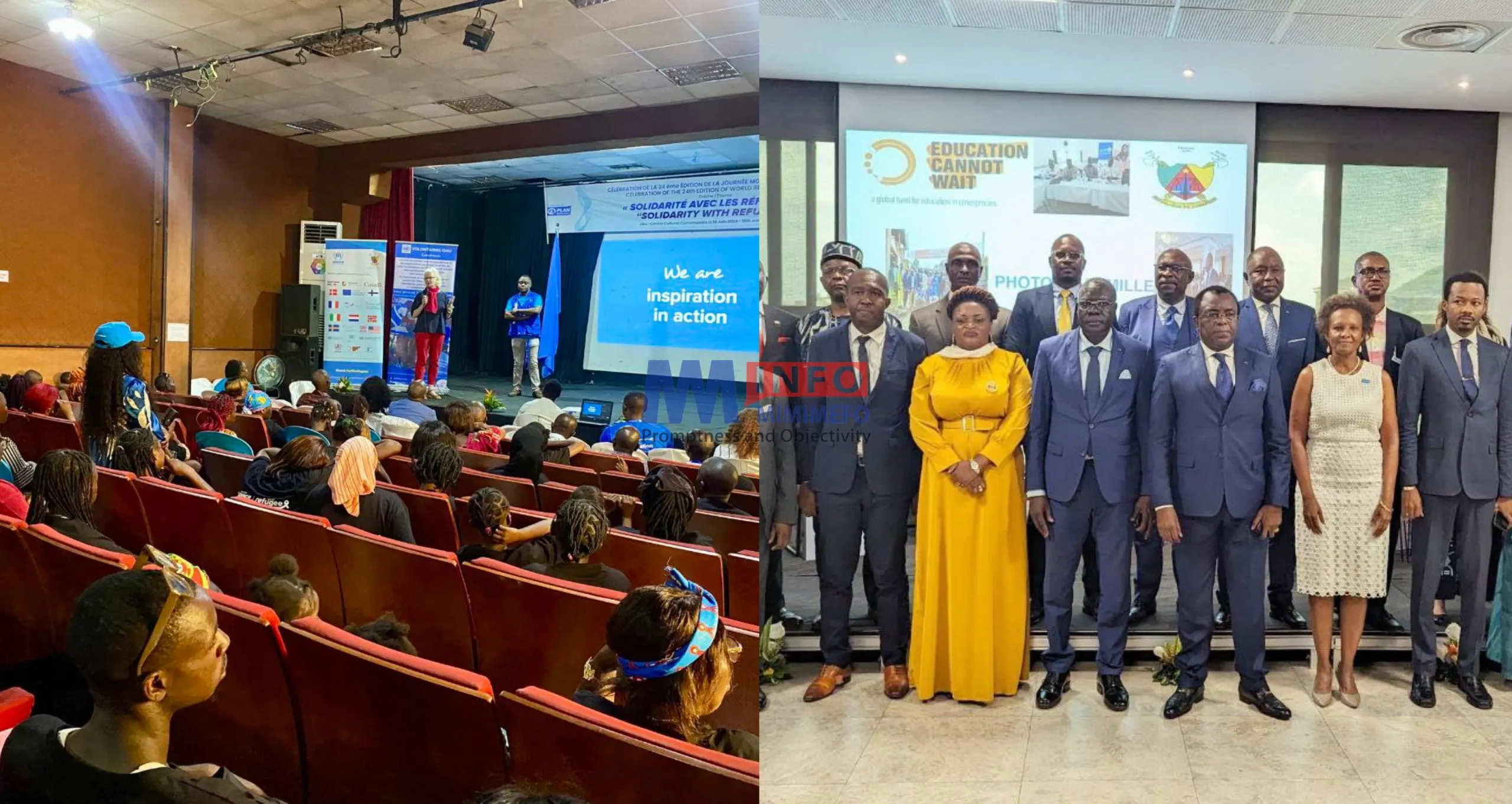 Le Cameroun célèbre la Journée mondiale des réfugiés au milieu des défis Le Cameroun célèbre la Journée mondiale des réfugiés au milieu des défis