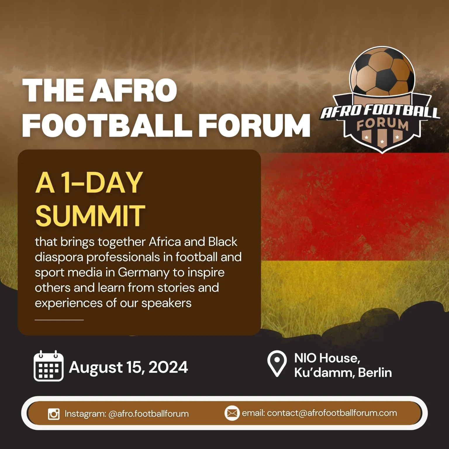 L'Afro Football Forum réunit les professionnels du football africain à Berlin