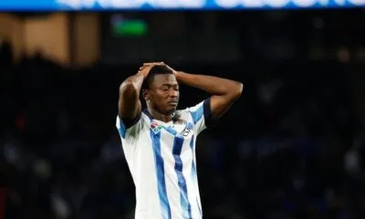 Sadiq Umar pourrait être dans une situation délicate à la Real Sociedad après une publication cryptique sur les réseaux sociaux