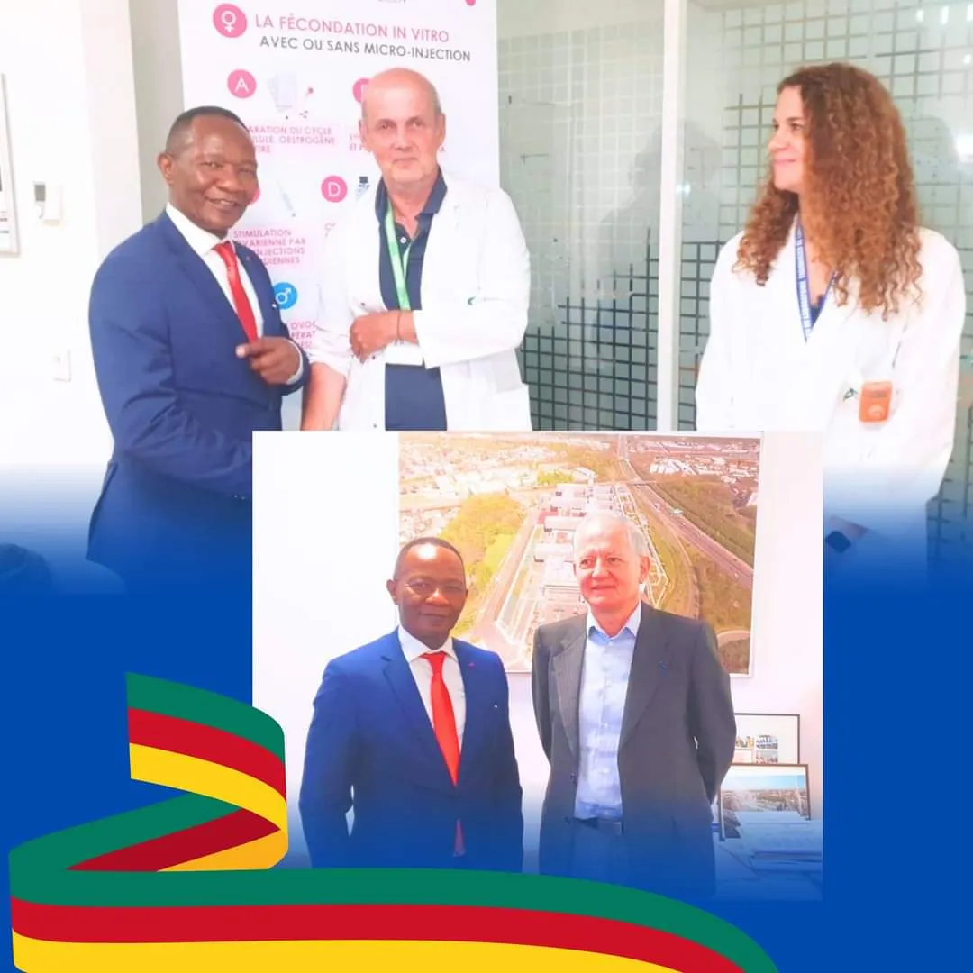 Discours de Son Excellence Jean Blaise GWET au Centre Hospitalier Sud Francilien de Corbeil-Essonnes Le 13 août 2024