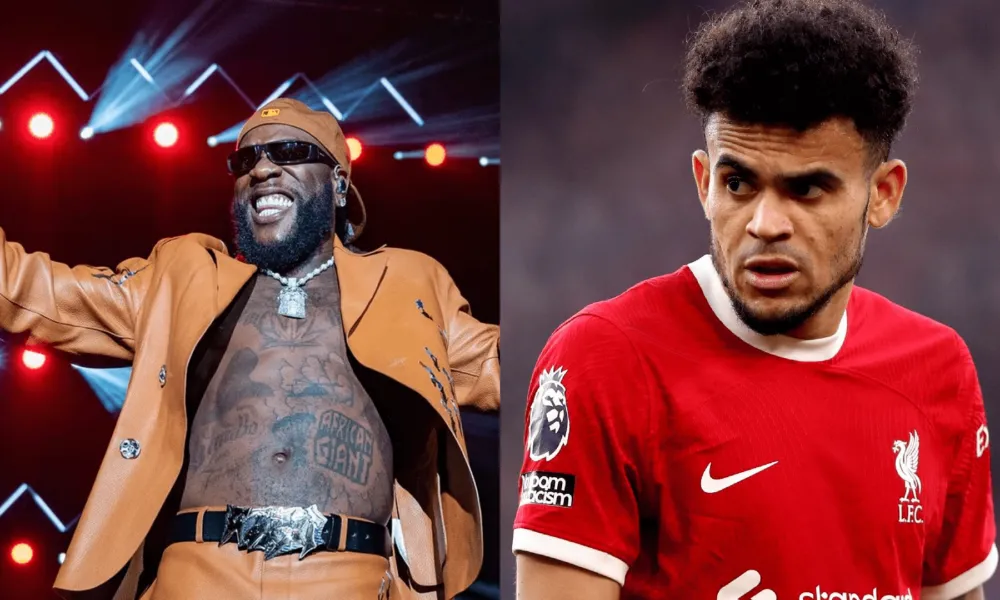 Regardez : Luis Diaz de Liverpool vibre au rythme de Burna Boy tout en faisant valoir ses talents de footballeur