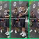 Regardez : Rema enseigne à Lewandowski, Raphinha et Balde l'art de la danse Azaman