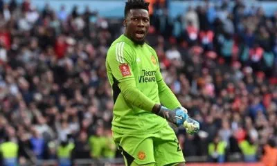 Manchester United : André Onana en lice pour le titre de joueur du mois de novembre