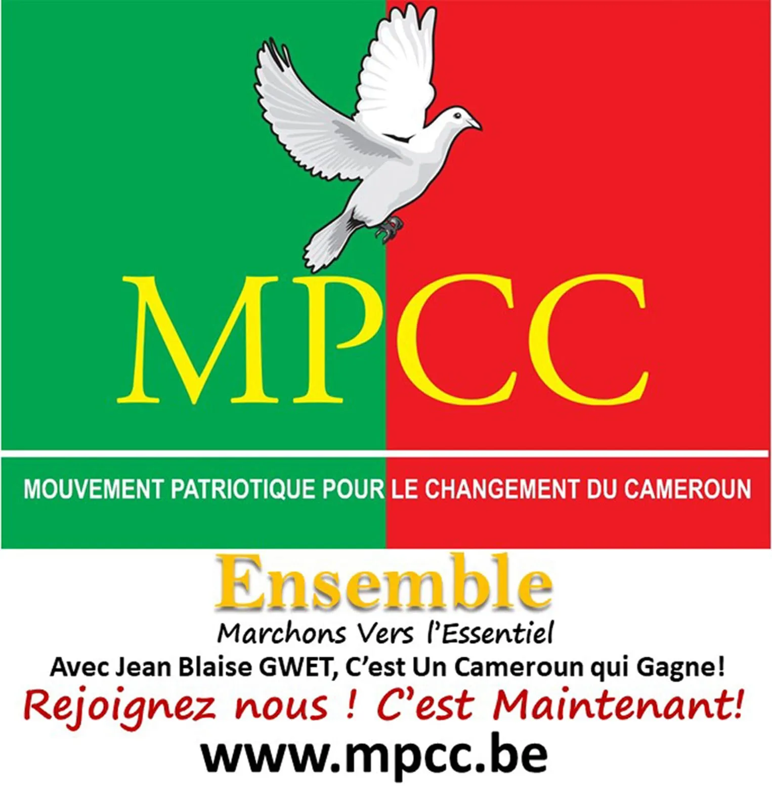 Ensemble avec le Président Jean Blaise Gwet pour un Cameroun juste et équitable » Ensemble avec le Président Jean Blaise Gwet pour un Cameroun juste et équitable »