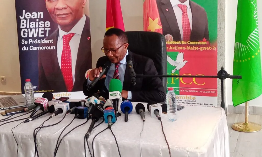 Présidentielle 2025 : Jean Blaise Gwet annonce son soutien à Paul Biya et appelle à “la voie de la paix”
